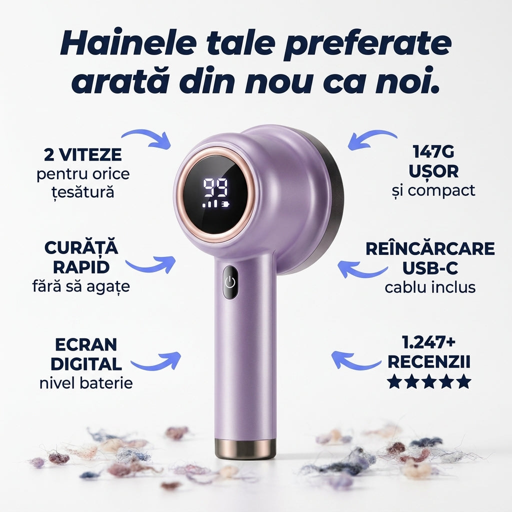Aparat Electric Îndepărtare Scame