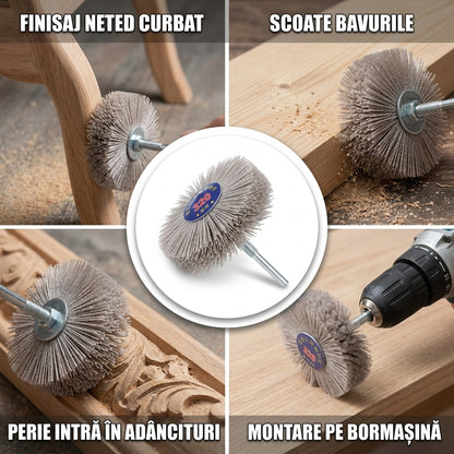 Perie Nylon Abraziv Universală