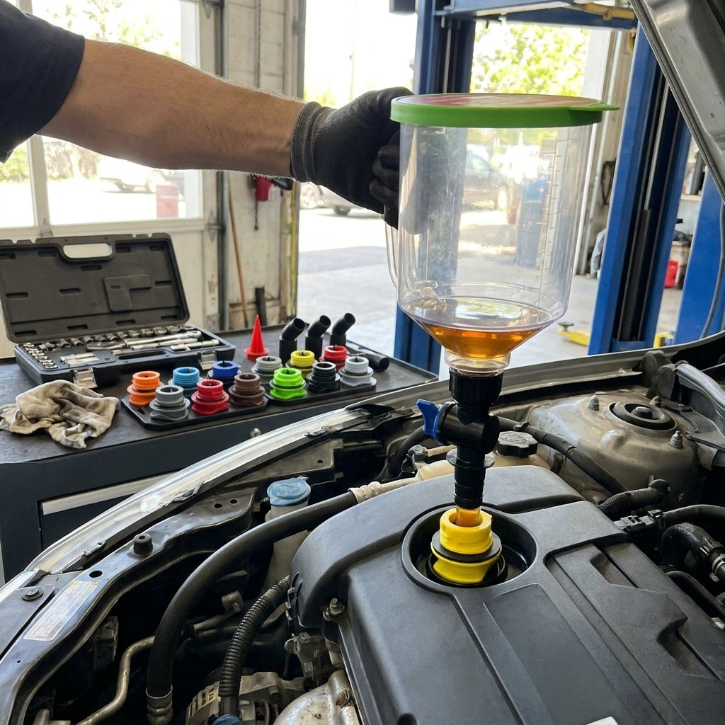 Trusă pâlnii măsurare auto