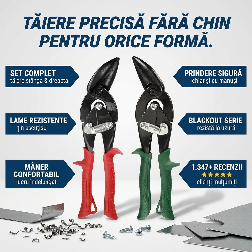 Set Foarfece Tablă