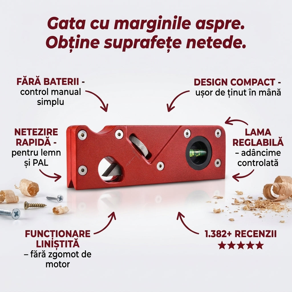 Planer manual de margini