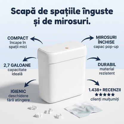 Coș Gunoi Mini Capac