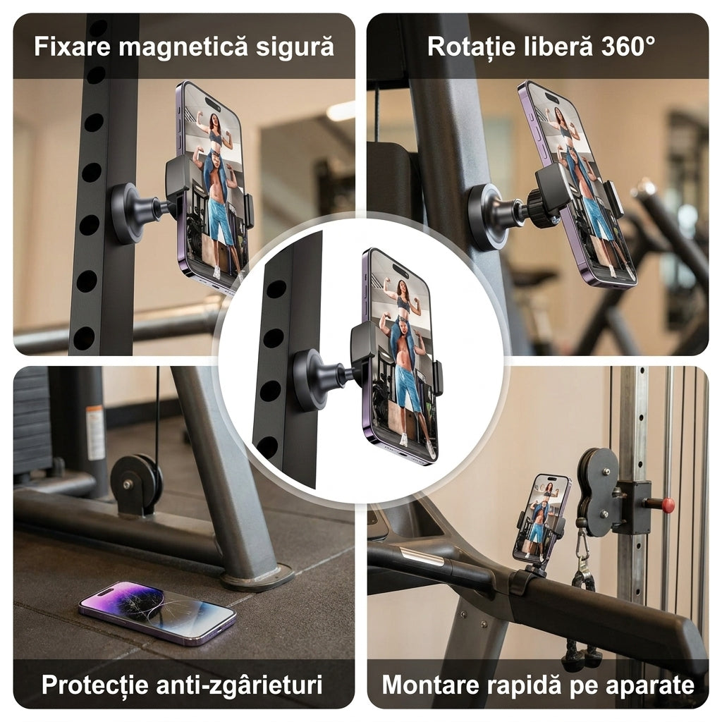 Suport Magnetic Rotativ Telefon