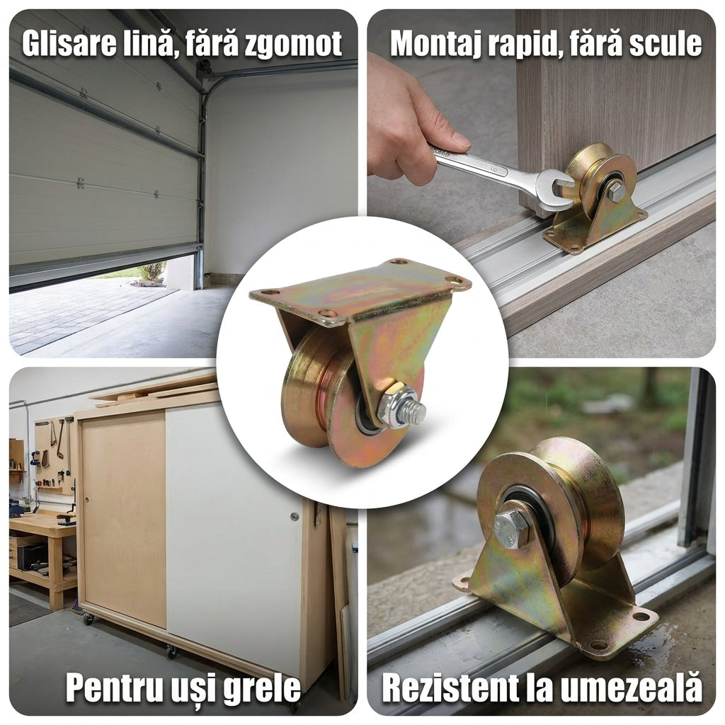 Role Culisante Inox Uși