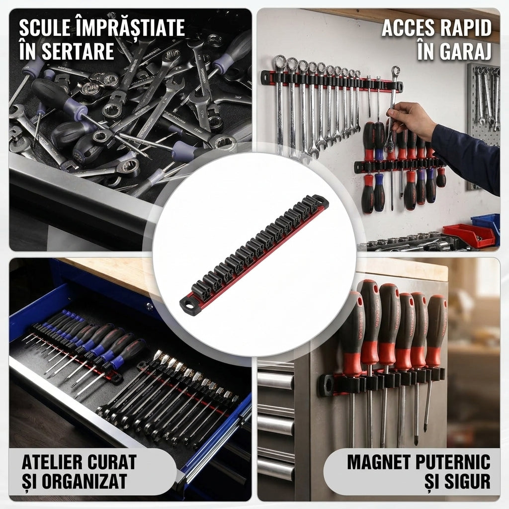 Organizator Magnetic pentru Unelte