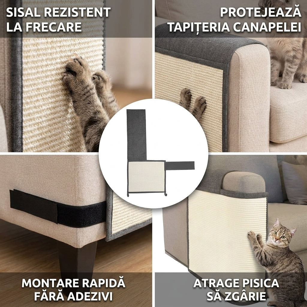 Protecție Canapea Sisal Pisici