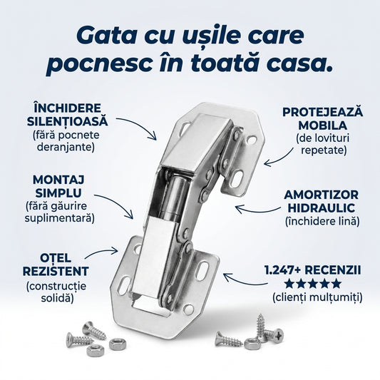 Balamale Hidraulice Silențioase Mobilier