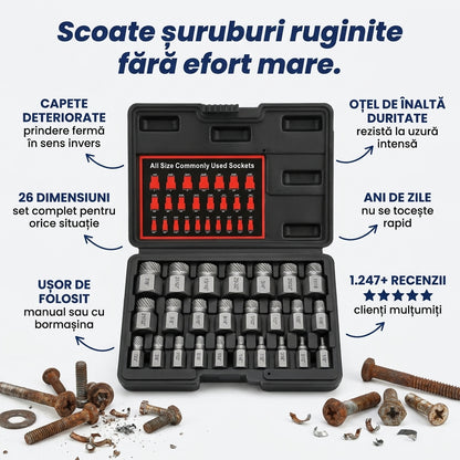 Set Extractor Șuruburi
