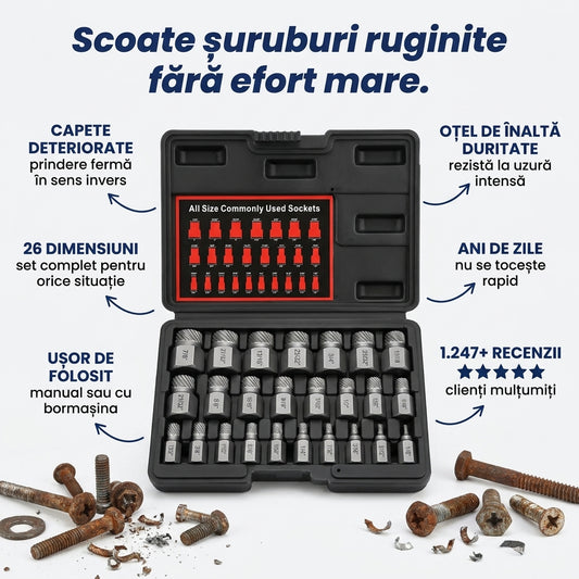 Set Extractor Șuruburi