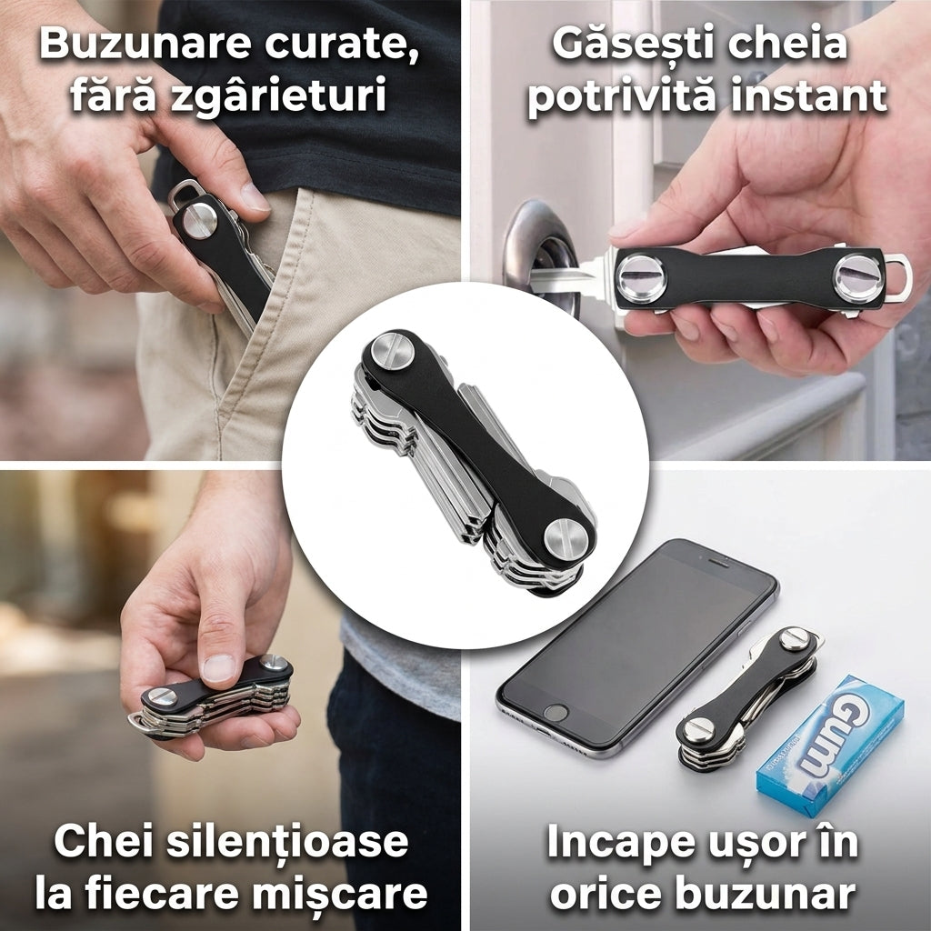 Organizator Chei Metal Compact