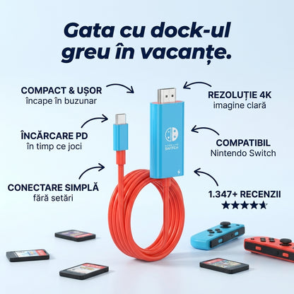 Dock Portabil Nintendo Switch