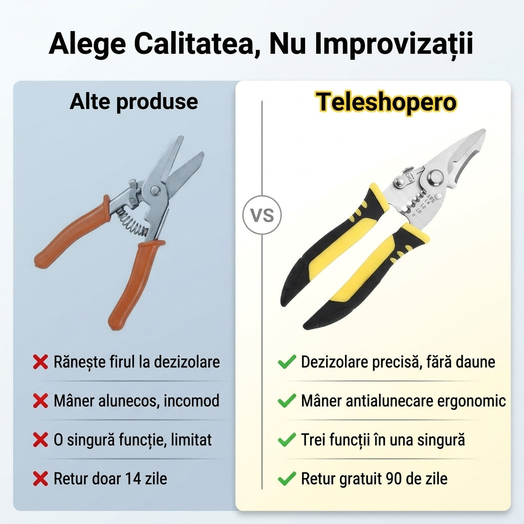 Clește Multifuncțional Electricieni