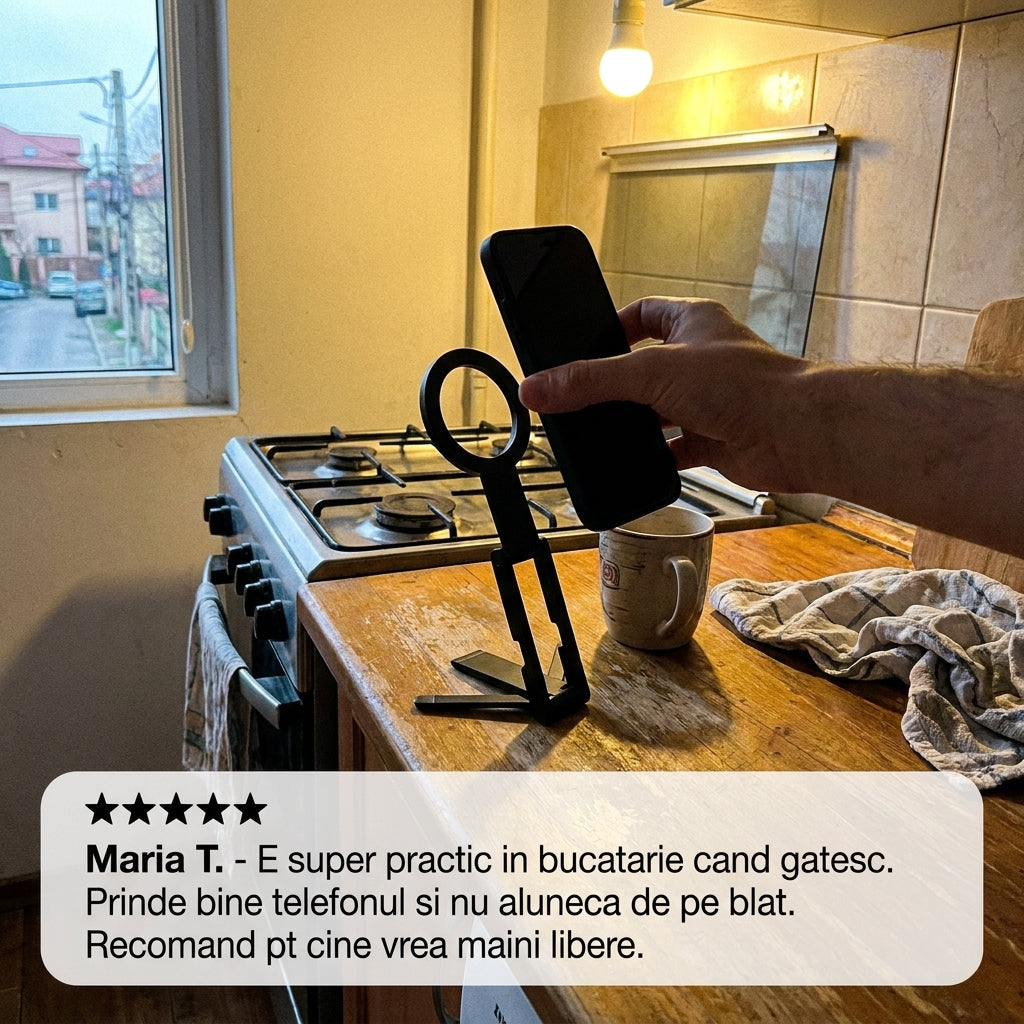 Suport Telefon Magnetic Trepied