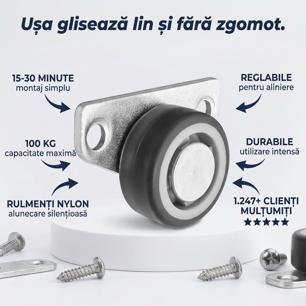 Role Silențioase Uși Glisante