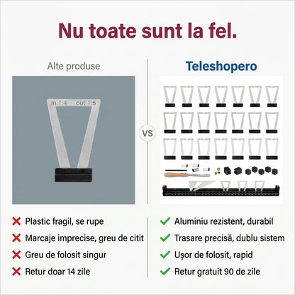 Șablon Coadă de Rândunică