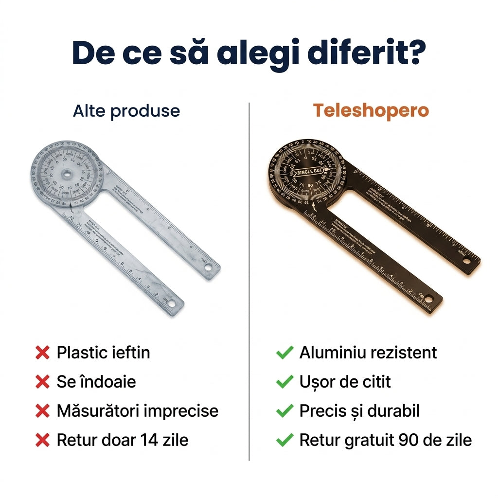 Transportor Unghiuri Tăiere Aluminiu