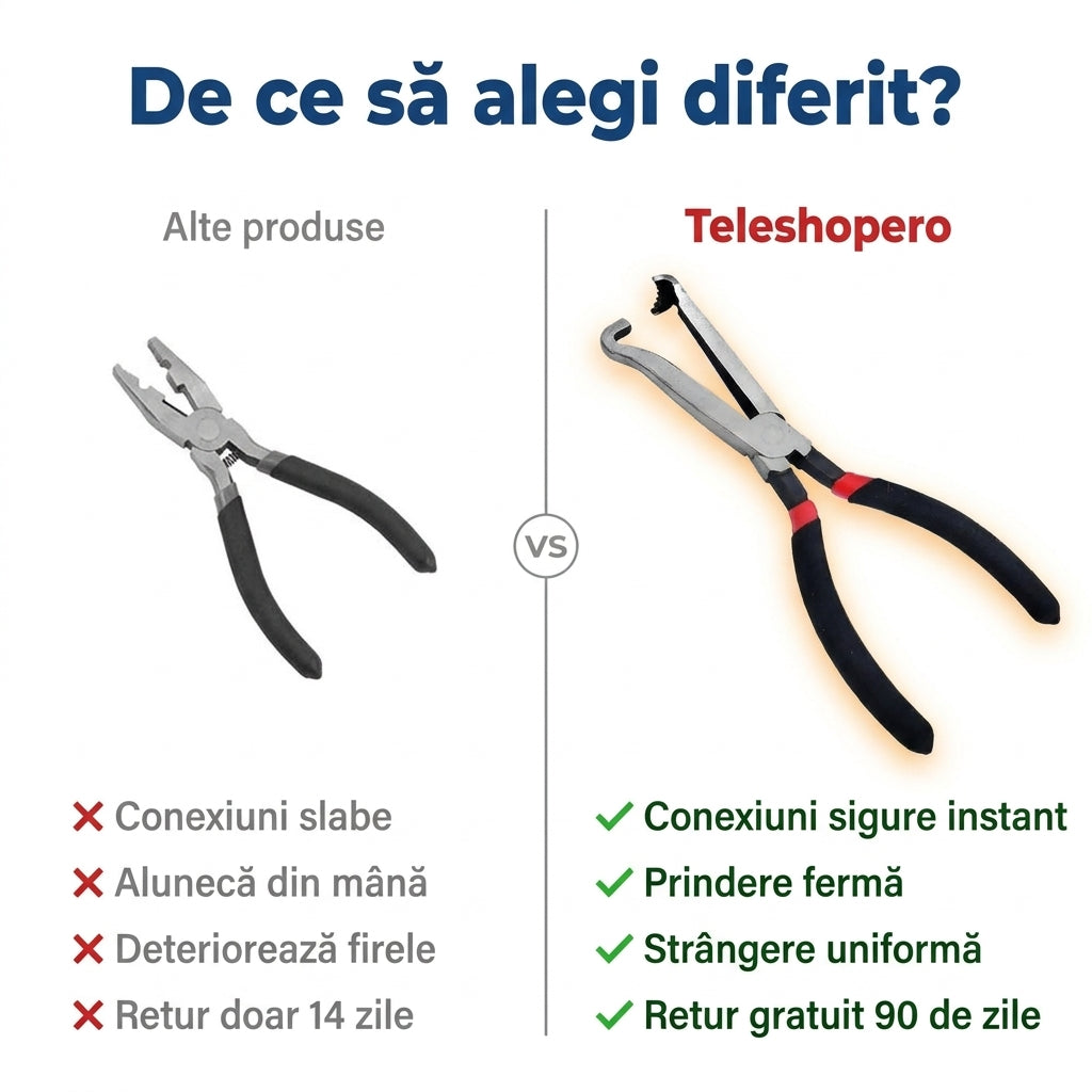 Clește automat pentru conexiuni electrice
