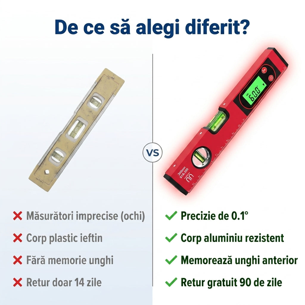 Nivelă Digitală Magnetică Aluminiu