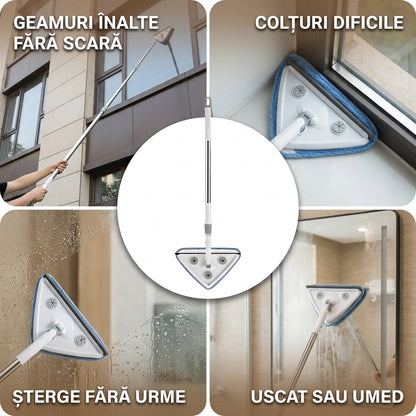 Perie Telescopică pentru Geamuri