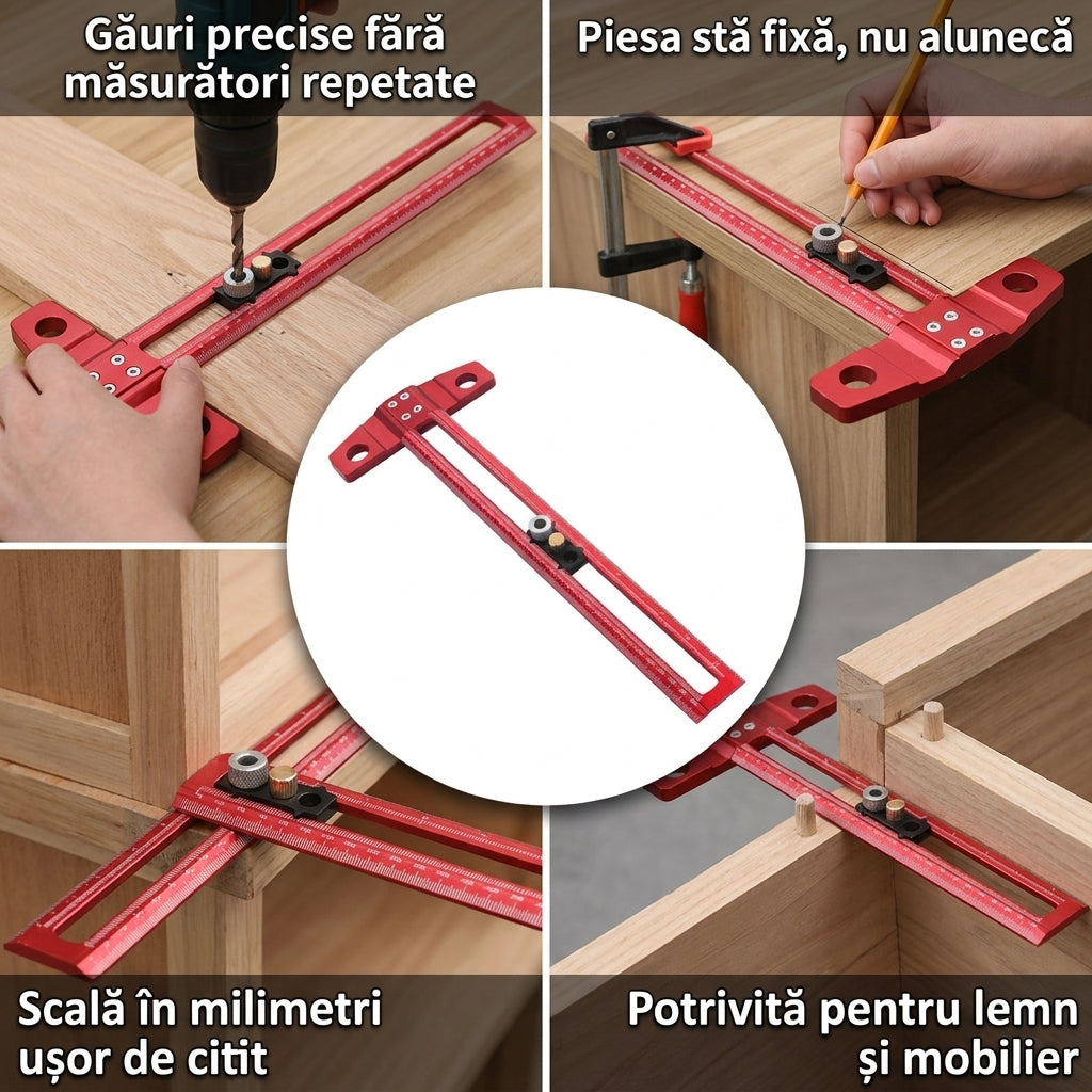 Riglă Găurire și Marcare