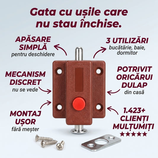 Zăvor Apăsare Ușă Mobilier