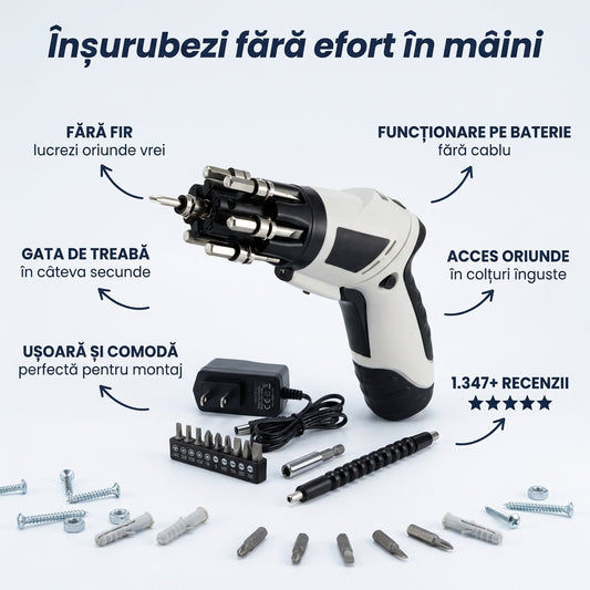 Șurubelniță Electrică Fără Fir
