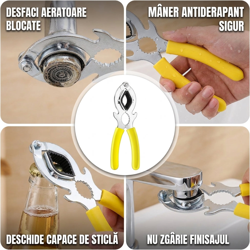 Cheie Multifuncțională Robinet Inox