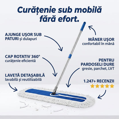 Mopă Plată Rotativă Podea