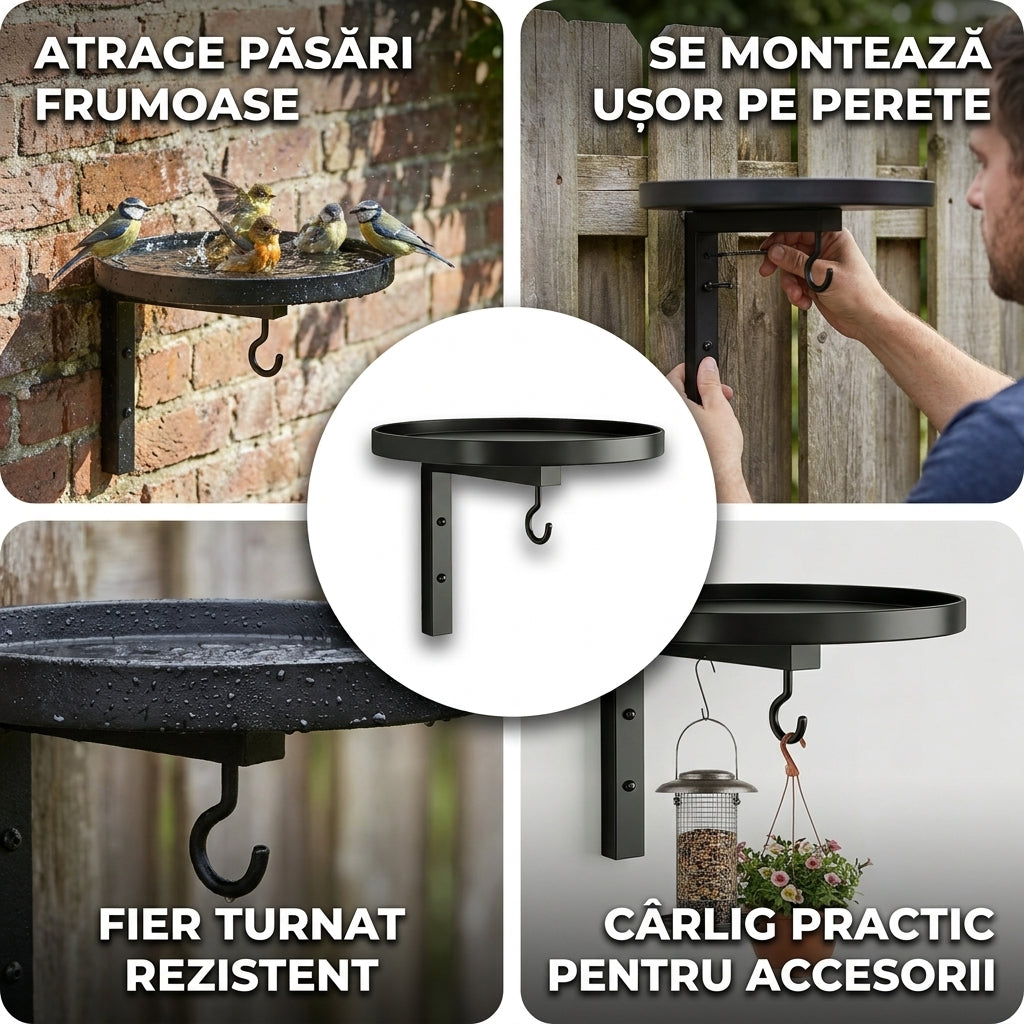 Baie Păsări Montaj Perete