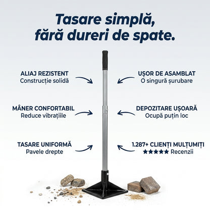 Compactator Grădină cu Mâner