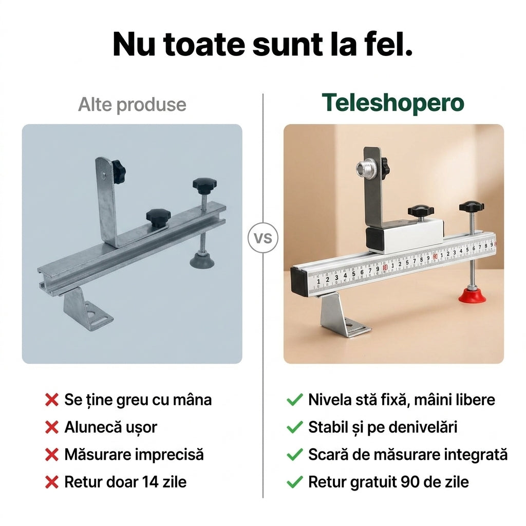 Suport Nivelă Reglabil Portabil