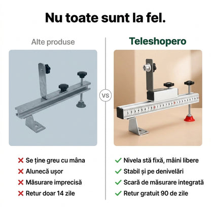 Suport Nivelă Reglabil Portabil