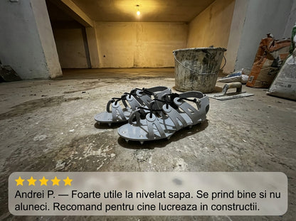 Pantofi Cuie Nivelare Beton