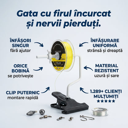 Dispozitiv Înfășurat Fir Pescuit