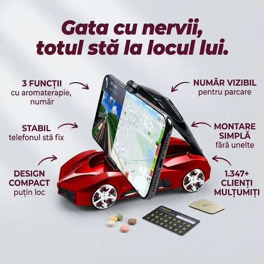 Suport Telefon Auto Aromaterapie