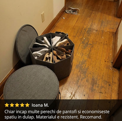 Organizator Rotund pentru Pantofi