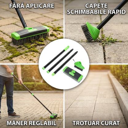 Perie Curățare Grădină Extensibilă