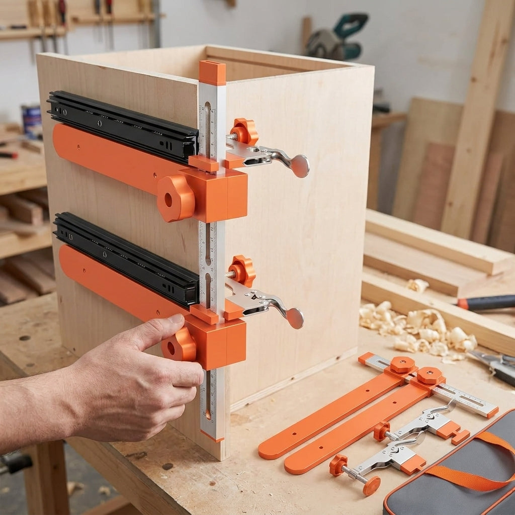 Set Jig Montare Glisiere Sertare
