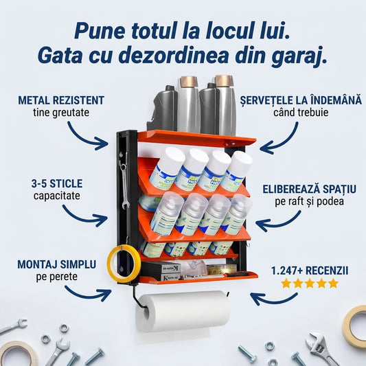 Suport Metalic Sticle Șervețele