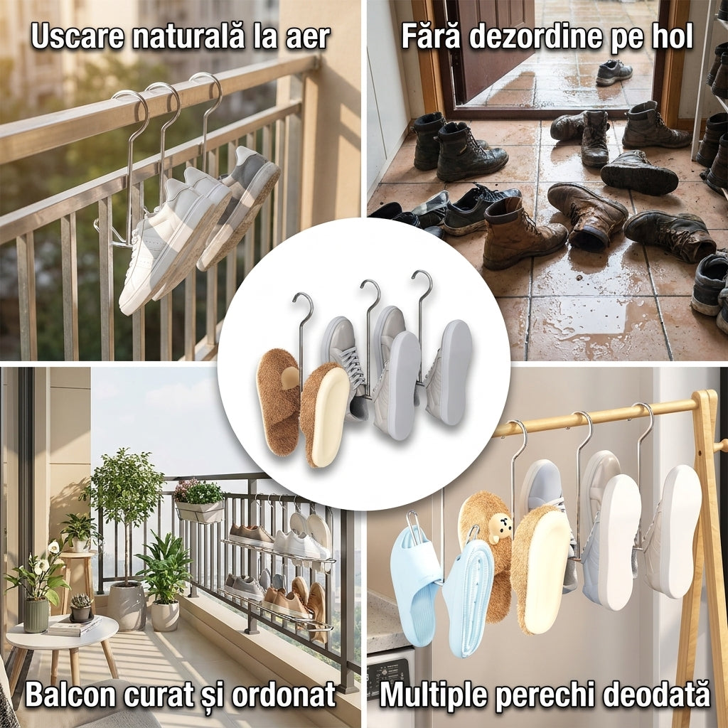 Suport Uscat Încălțăminte Balcon