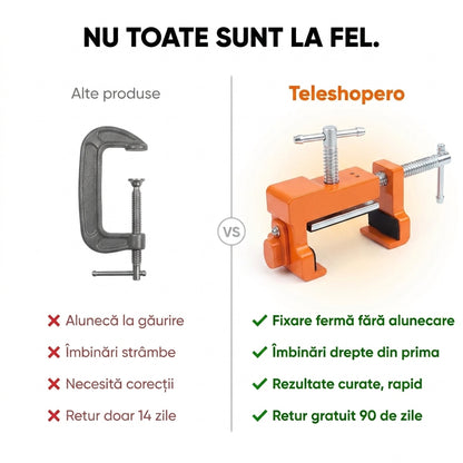 Clește Fixare Precizie Lemn