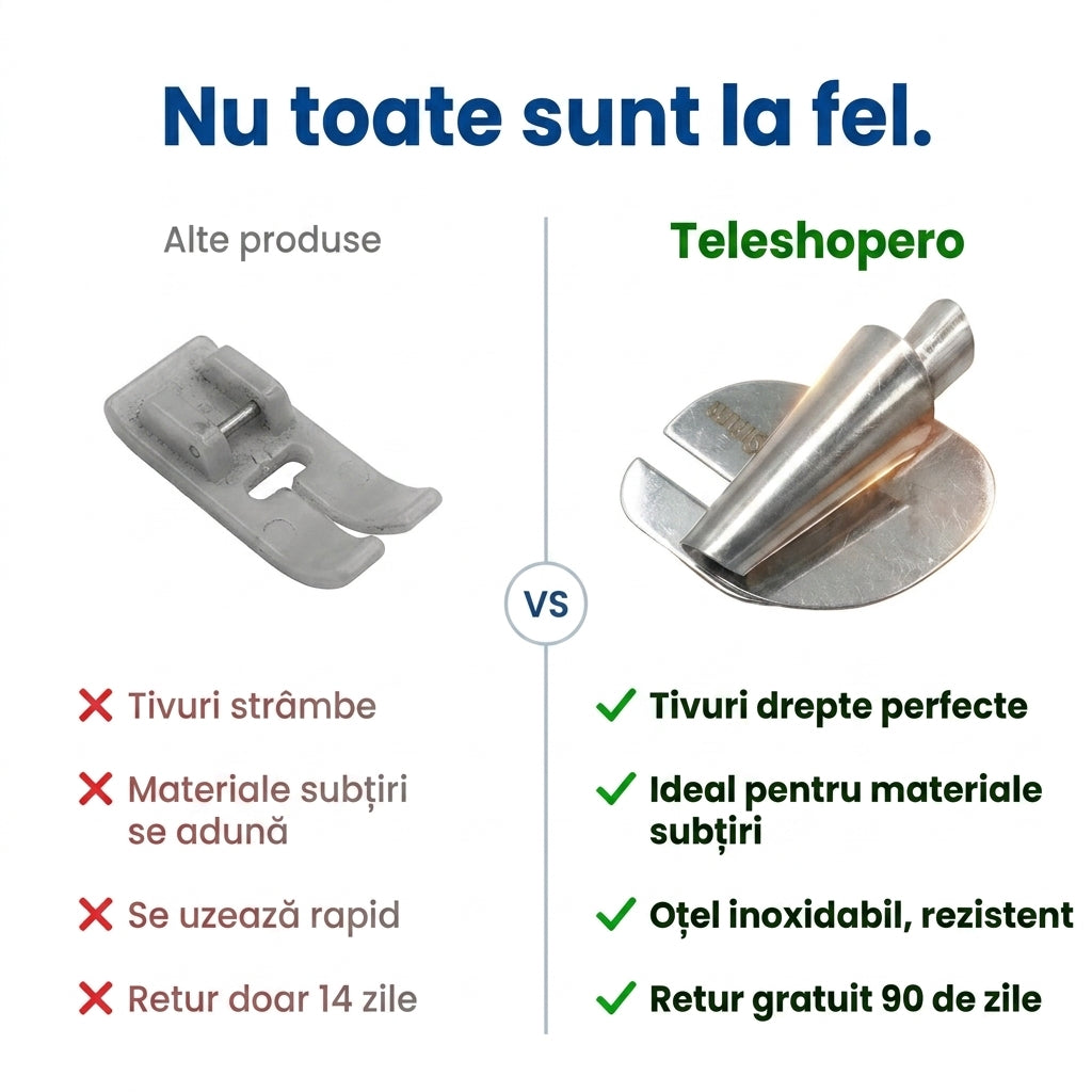 Picioruș Tiv Rulat Metalic