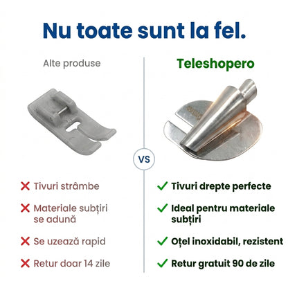 Picioruș Tiv Rulat Metalic