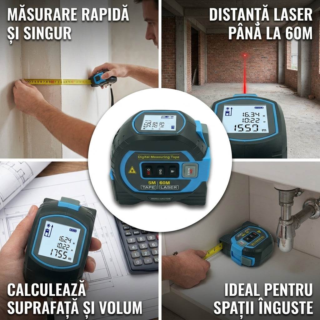 Telemetru Laser Digital