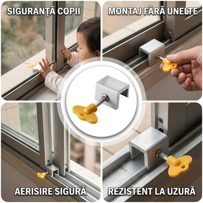 Blocare Geam Aluminiu