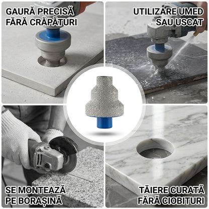 Burghiu Diamantat Gresie Porțelan