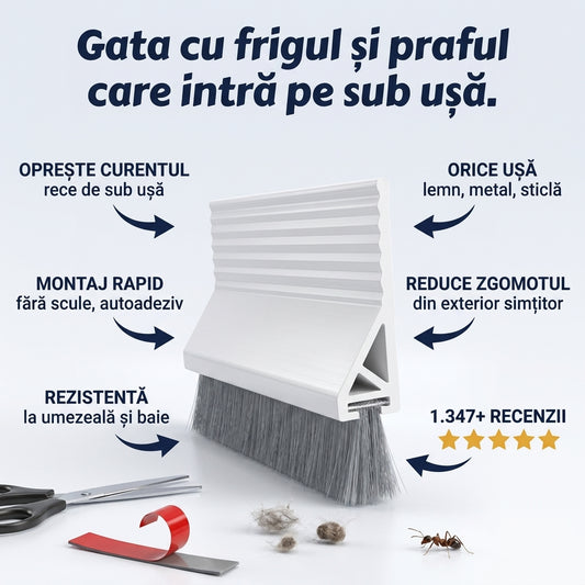 Bandă etanșare ușă 1.1 m