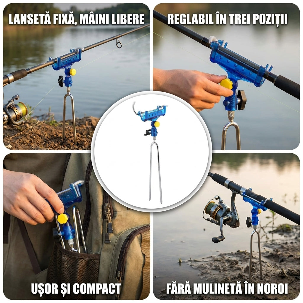 Suport Lansetă Reglabil Portabil