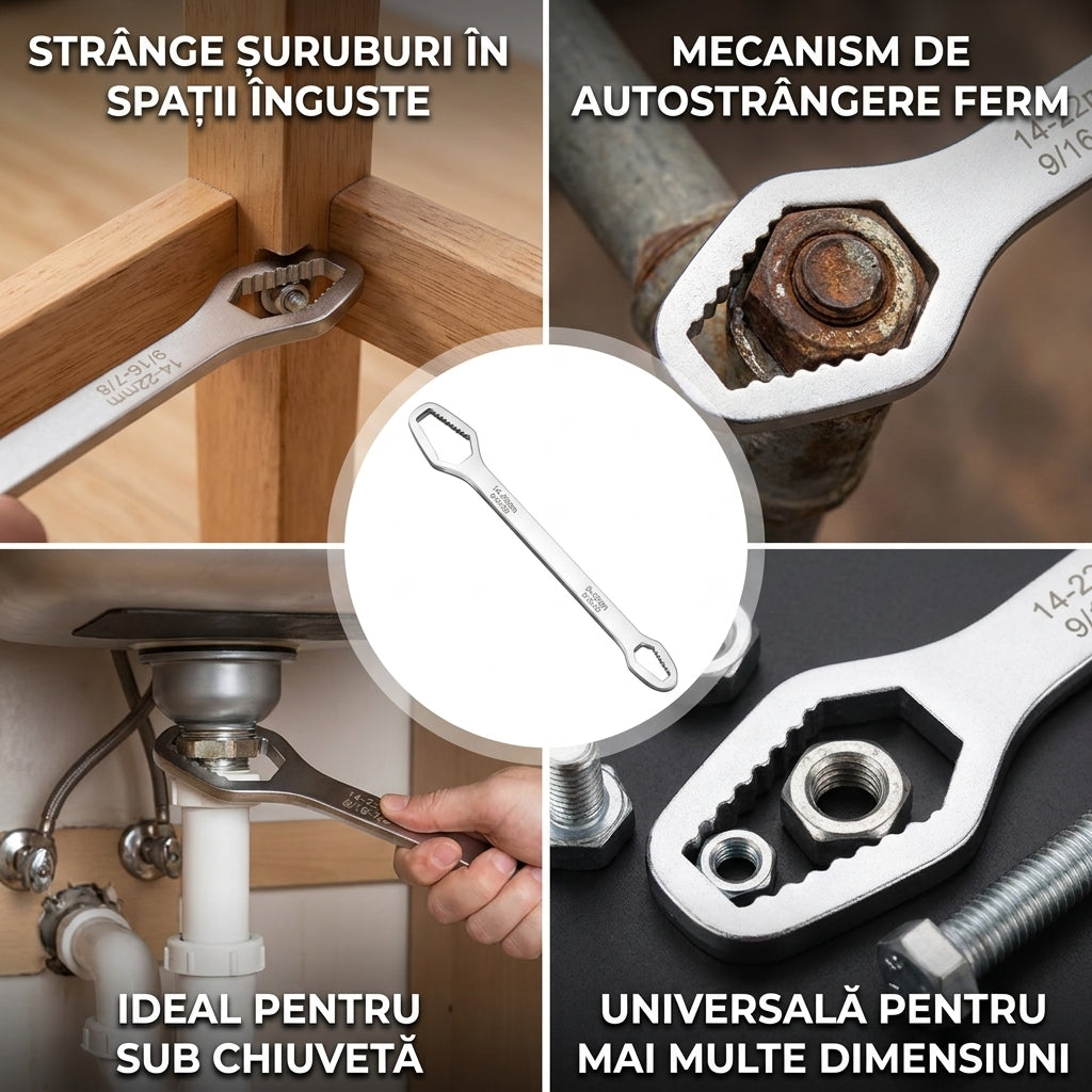 Cheie Universală Dublă Multifuncțională