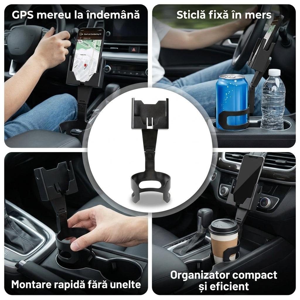 Suport Auto Telefon Sticlă